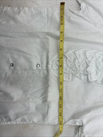 New Women’s Rockmount White Designed Short Sleeve Pearl Snap Size 0 YY-31