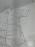 New Women’s White Tough 1 Comfort Riders Short Sleeve English Shirt. 34 G-57