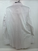 New Men’s White Horse White Long Sleeve Pearl Snap Large Tall AA-44