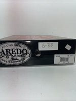 New Men’s Black Laredo Cowboy Boots. 67900 10 E W. 6-33
