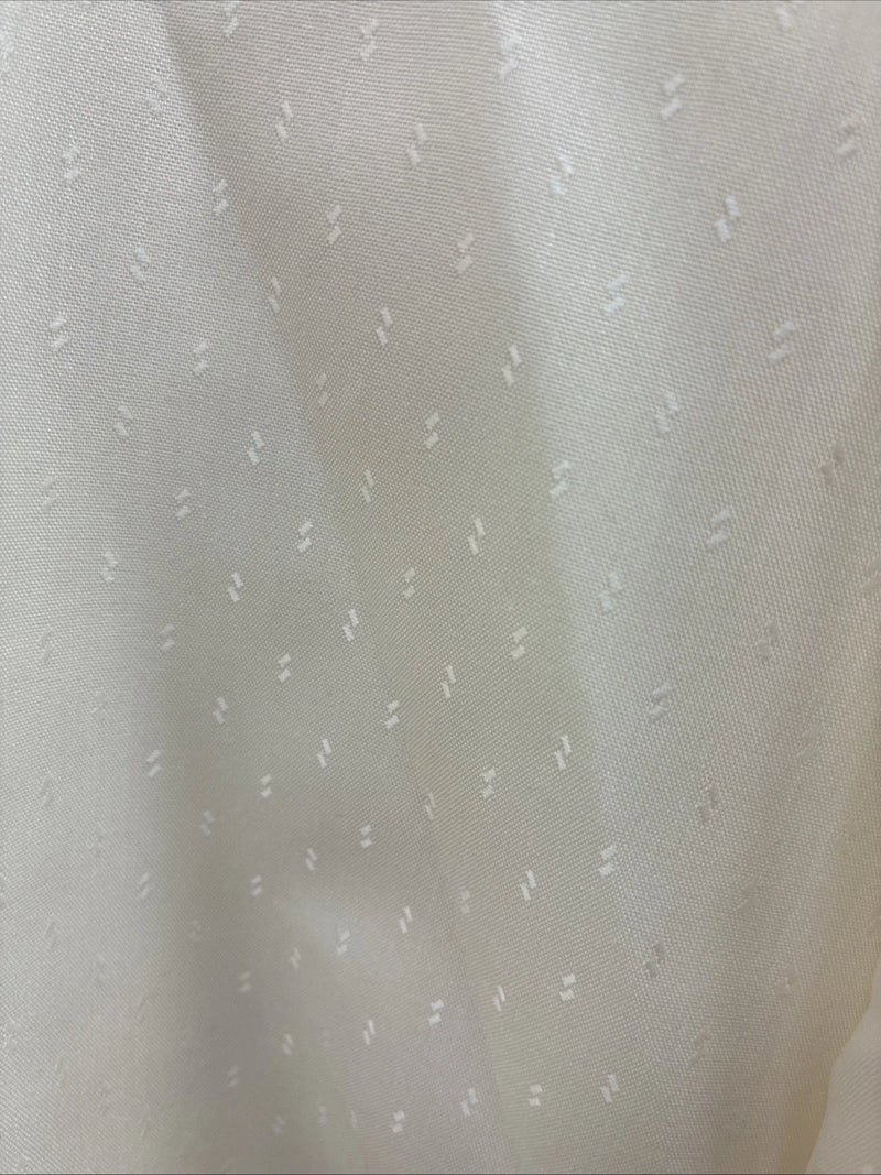 New Men’s Panhandle Slim Off White Long Sleeve Pearl Snap 18 X 34 2XL M-77