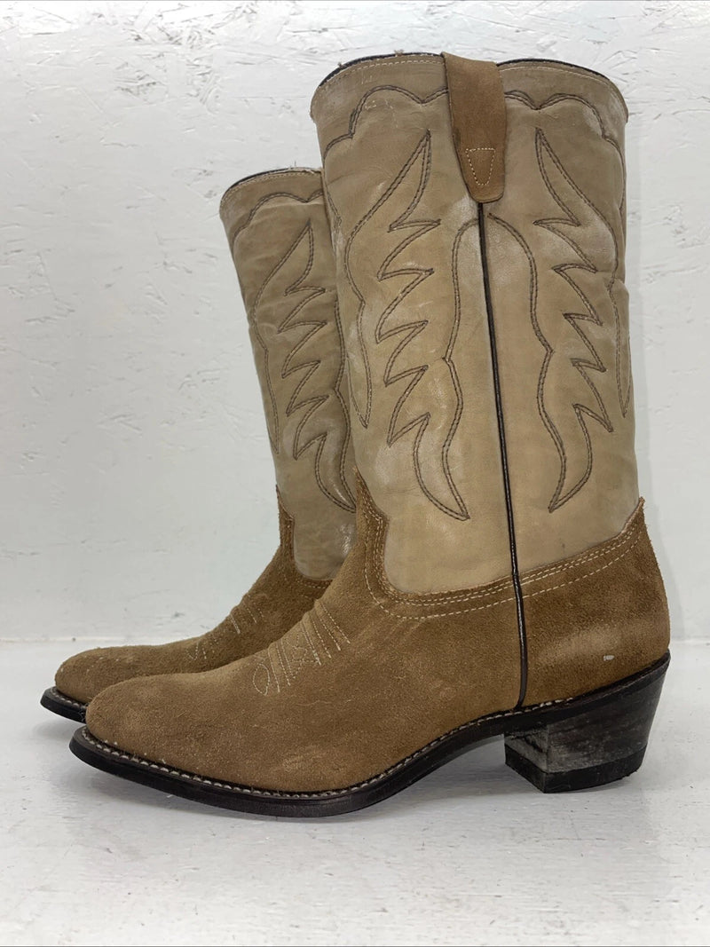 New Women’s Brown Texas Brand Cowboy Boots. 4466 8.5 8 1/2 M. 16-88