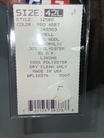 New Men’s Pioneer Wear Tan Suit Jacket 42L #125580 AA-602