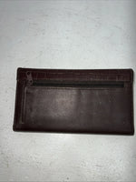 New M&F Brown Leather Women’s Wallet #0638802 P-506