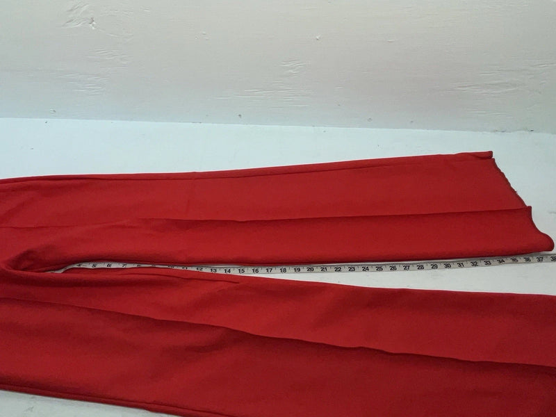 New Vintage Red Polyester Pants ZZ-54