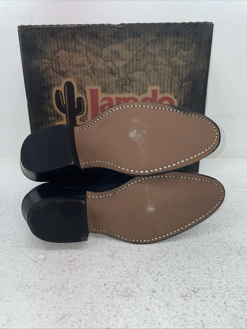 New Women’s Black Lace Up Laredo Cowboy Boots. 9178 7.5 7 1/2 M. 1-71