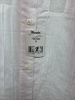 New Women’s Wrangler White Design Long Sleeve Button Up Medium MM-59