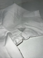 New Women’s White Tough 1 Comfort Riders Short Sleeve English Shirt. 34 G-57