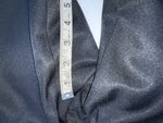 New Vintage Black Circle S Polyester Pants #CP4793 OO-35