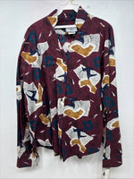 New Women’s Cowboy Threads Multicolor Long Sleeve Button Up XL II-45