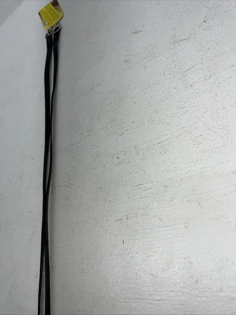 New Tough 1 Black Leather Straps #24-1 R-510