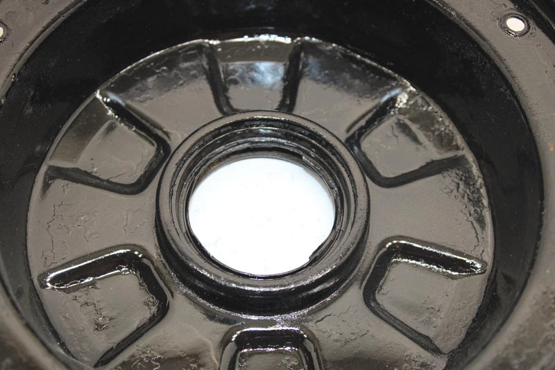 86 Honda Fourtrax  Trx125 A Oem Brake Drum Cover 40532-968-680 AH7