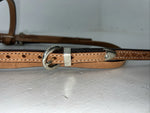 New Tough 1 Leather Pony 5/8” Browband Headstall W Split Reins #42-880 U-33