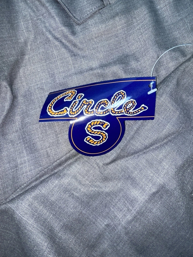 New Vintage Gray Circle S Polyester Pants #CP6715 XX-101