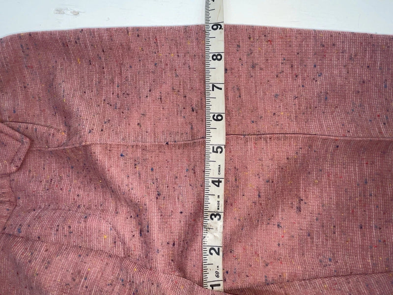 New Vintage Pink Speckled Panhandle Slim Polyester Pants #7402 SS-98