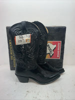 New Men’s Black Texas Brand Cowboy Boots. 4000 10 M. 7-59