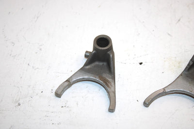 2001 Bombardier Traxter OEM Shift Fork Set 711258400 711258410 711258390 AB10