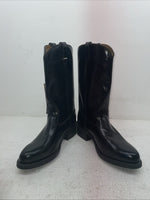 New Men’s Black Acme Cowboy Boots. 9080 8.5 8 1/2 E W. 3-96