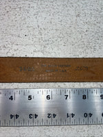 New Black Genuine Leather Tooled Belt 34” #JC608 Z-4