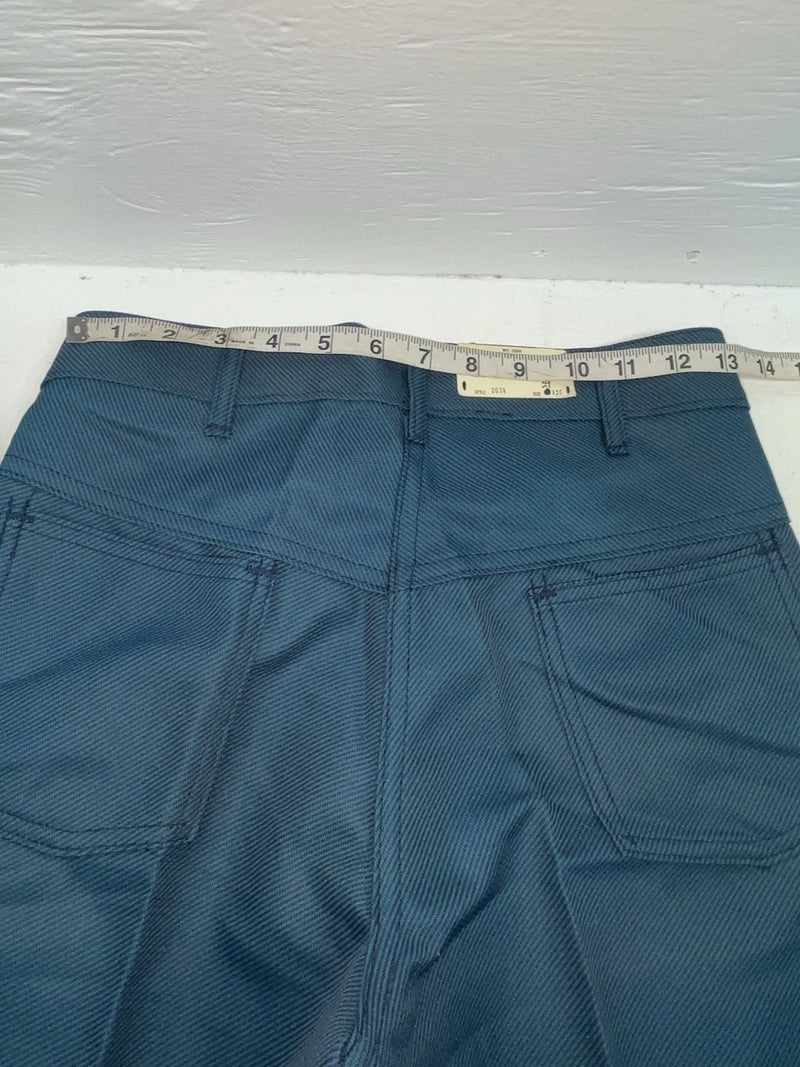 New Vintage Blue Miller Polyester Pants #2624 VV-65