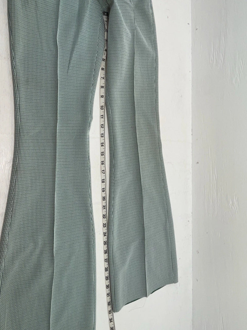 New Vintage Green Checkered Dickson Jenkins Polyester Pants #535 ZZ-63