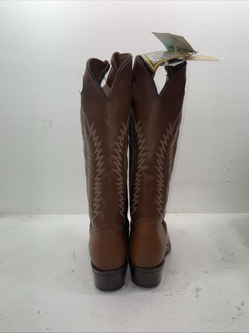 New Men’s Brown Texas Brand Cowbo Boots. 8901 11 D. 8-75