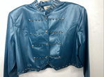 New Women’s Turquoise 1849 Authentic Ranchwear Show Short Jacket XL WW-46