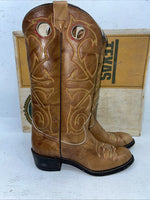 New Women’s Brown Texas Brand Cowboy Boots. L 195 6.5 6 1/2 M. 19-58