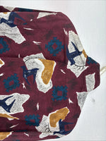 New Women’s Cowboy Threads Multicolor Design Long Sleeve Button Up Small MM-69
