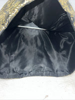 New Women’s Congress Classics Gold Black Western Show Vest Large E-606