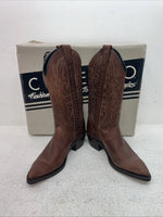 New Men’s Brown Capezio Cowboy Boots. M C 309 7.5 7 1/2 D. 1-78