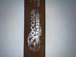 New Brown Genuine Leather Nocona Gold Pendent 44” Belt #2413644 NN-143