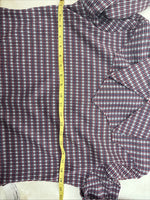 New Wims Panhandle Slim Blue Red Long Sleeve Zip Up Size 16 3B-6