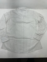 New Women’s Green Stripped On Course Long Sleeve English Riding Shirt. XL G-33