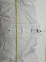 New Classix White Long Sleeve Button Up English Shirt 20-20.5 4XL X-101