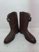 New Men’s Brown Dan Post Cowboy Boots. 26589 7 E W. 1-69