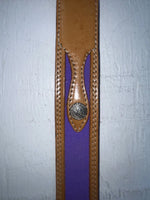 New Purple Genuine Leather Wrangler 30” Belt #628000 JJ-113