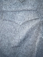 New Vintage Gray Circle S Polyester Pants #CP4776 XX-78
