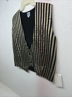 New Women’s Congress Classics Gold Black Vest XL WW-33