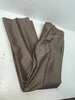 New Vintage Brown Circle S Polyester Pants #CP5791 SS-7