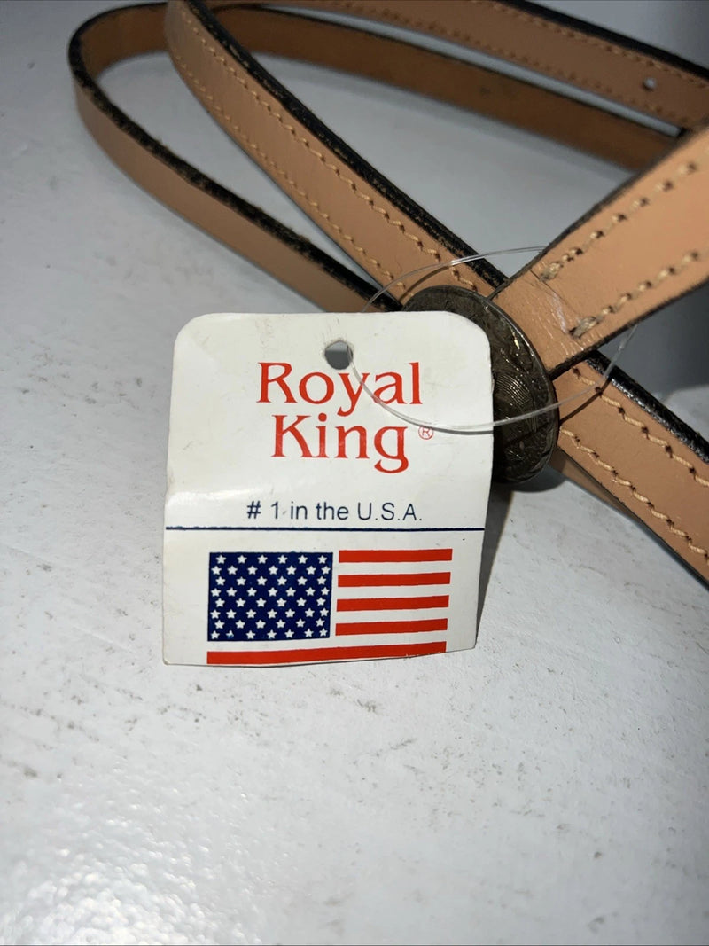 New Leather Royal King Brownband Headstall. Full #18-201 S-55