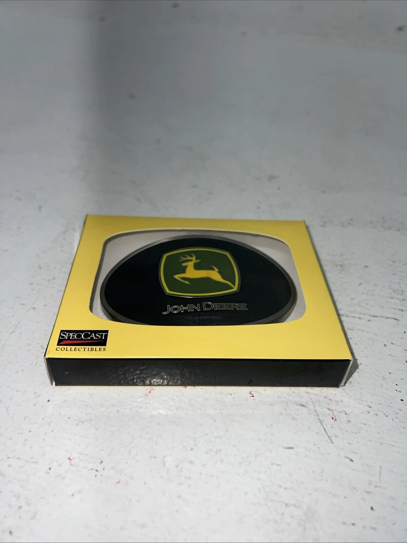 New Women’s John Deere Black Oval Belt Buckle. JDM602 A-120