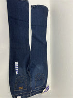 New Women’s Wrangler Mid Rise Regular Fit Denim Jeans. 13/14x36 L-13