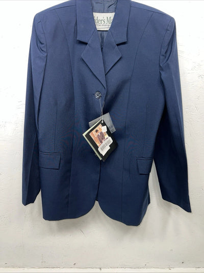 New Women’s Riders Mark Blue Show Coat 12 Long #23-37000 LL-602