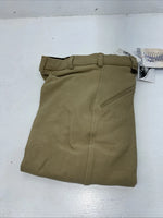 New Women’s Tan Sport Riders Classic Knee Patch English Breeches. 28 L C-44