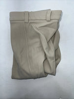 New Women’s Tan ABETTA knee Patch English Breeches. 32 R 912GYR32 C-30