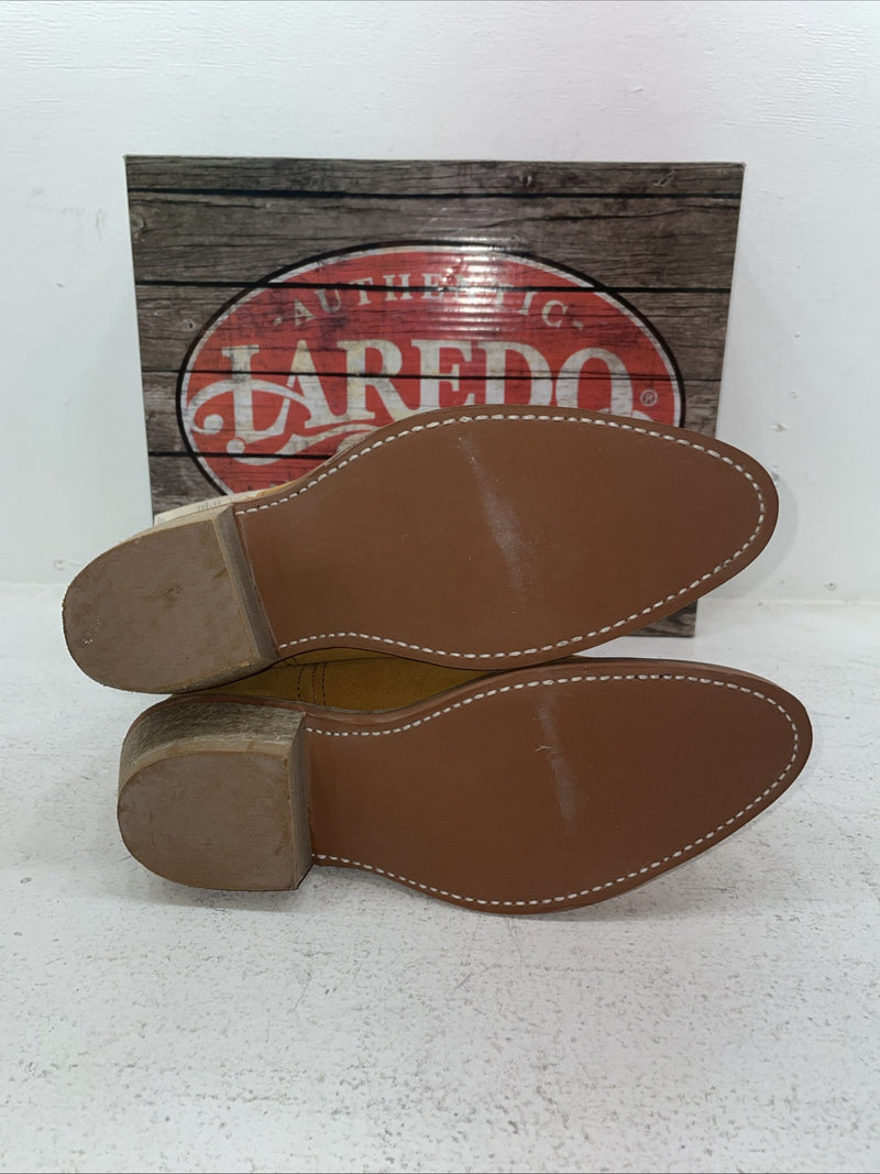 New Men’s Brown Laredo Cowboy Boots. 68216 9 E W. 4-88