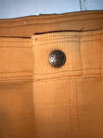 New Vintage Orange Dickson Jenkins Polyester Pants #525 SS-82