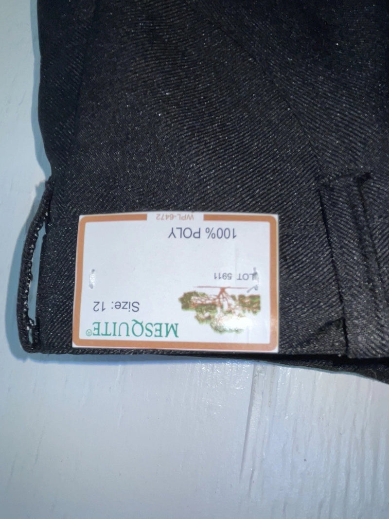 New Vintage Black Mesquite Polyester Pants #5911 ZZ-51