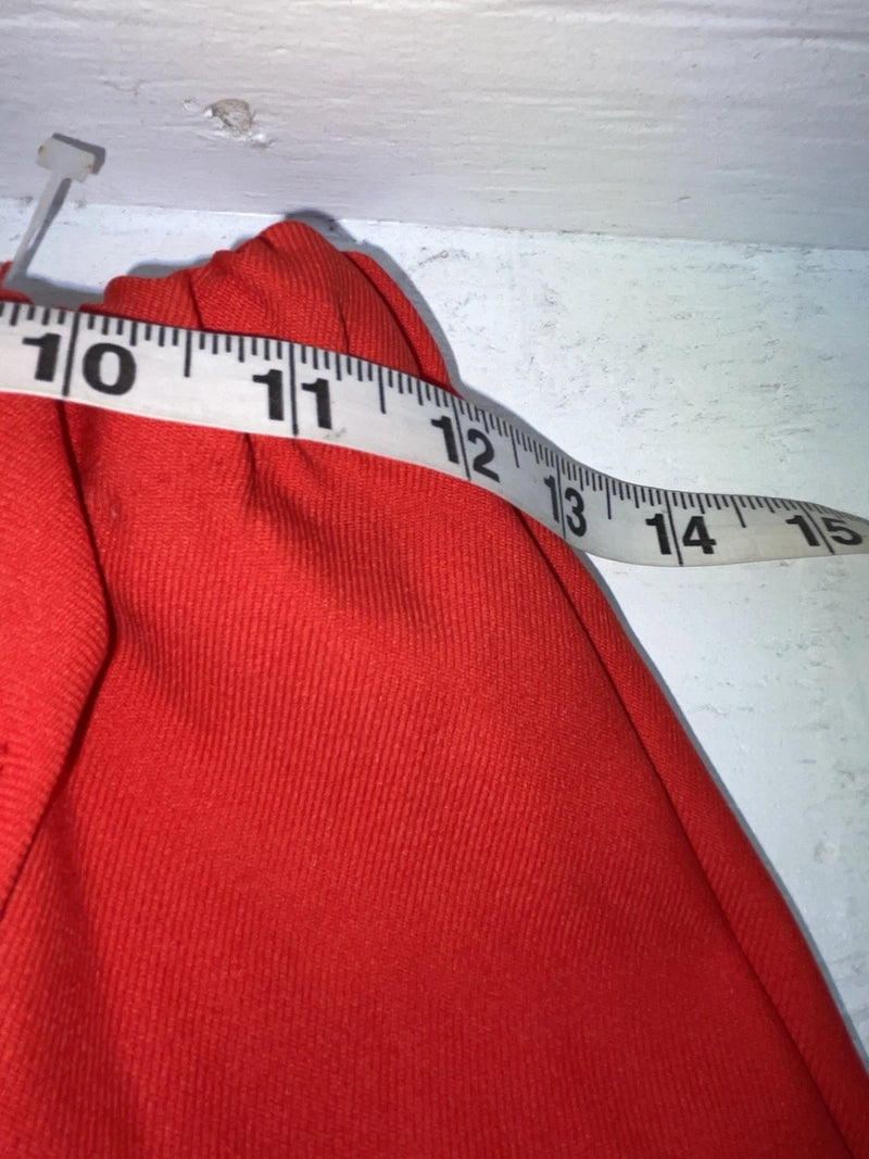 New Vintage Red Polyester Pants ZZ-54